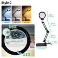 Magnifying LED Floor Lamp — Daylight Brightness